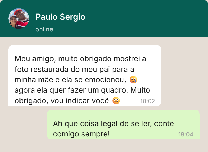 Feedback de cliente no WhatsApp 3